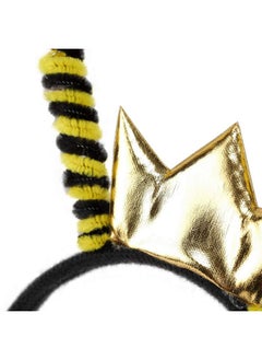 BinaryABC Halloween Bee Headband,Halloween Antenna Ball Headband,Halloween Costume Assesories  - Image 5