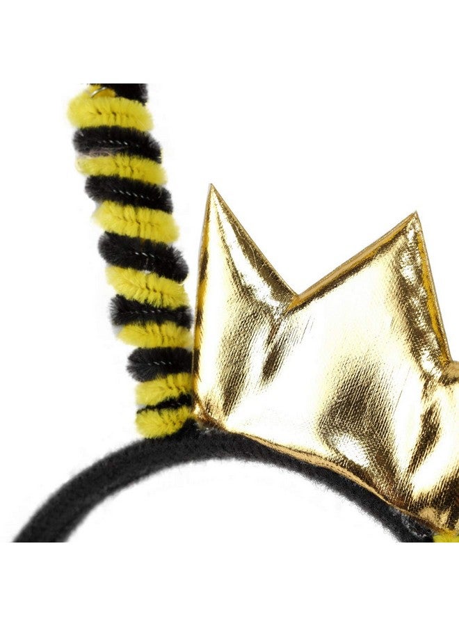 BinaryABC Halloween Bee Headband,Halloween Antenna Ball Headband,Halloween Costume Assesories - Image 5