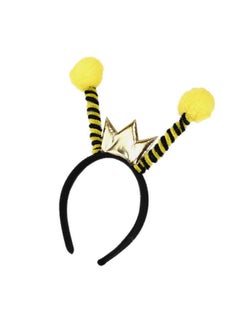 BinaryABC Halloween Bee Headband,Halloween Antenna Ball Headband,Halloween Costume Assesories  - Image 3
