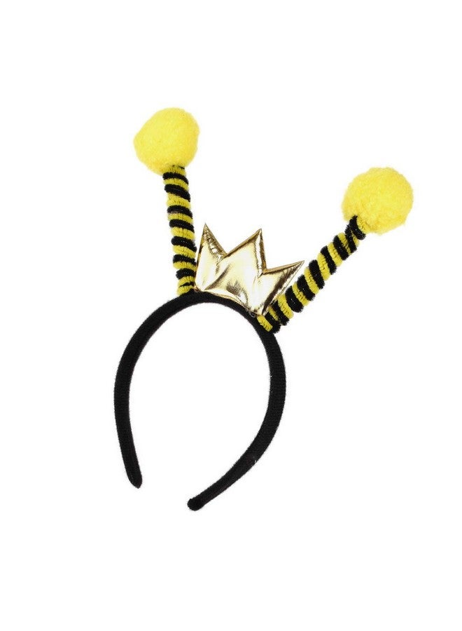 BinaryABC Halloween Bee Headband,Halloween Antenna Ball Headband,Halloween Costume Assesories - Image 3