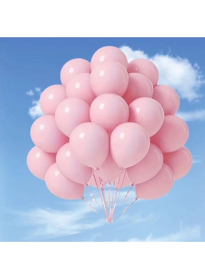 Festive Balloons Set – 100 Pack with Cheerful Colors – Perfect for Birthday Parties, Events and Events Decoration (Light Pink) - Image 2