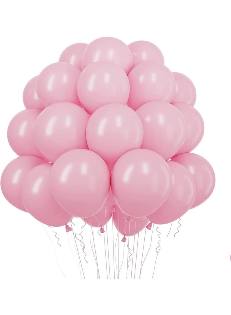 Festive Balloons Set – 100 Pack with Cheerful Colors – Perfect for Birthday Parties, Events and Events Decoration (Light Pink) - Image 1