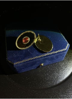 General Vintage Colored Gemstone Earrings  - Image 3