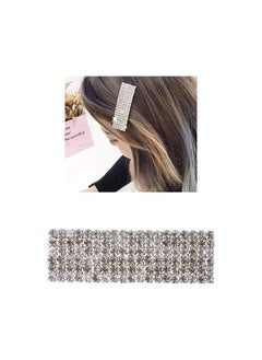 Lawie 12 Pack Silver Vintage Retro Geometric Metal Pearl Crystal Rhinestone Branch Leaf Hair Clips Snap Barrettes Claw Clamps U Shaped Decorative Bobby Pin Alligator Hairclips Wedding Party Bridal Accessory  - Image 3