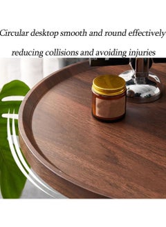 DubaiGallery Small Luxury Japanese Wood Coffee Tables Modern Coffee Table Bedroom Classic Bar Set Portable Room Accessories  - Image 3