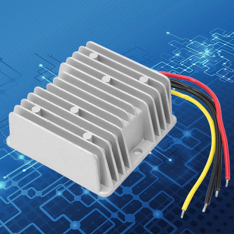 DC DC Power Converter 36V 48V to 12V 10A 120W Voltage Reducer Buck Transformer Module with Aluminum Shell(36V 48V to 12V 10A Large Aluminum Shell ) - Image 5