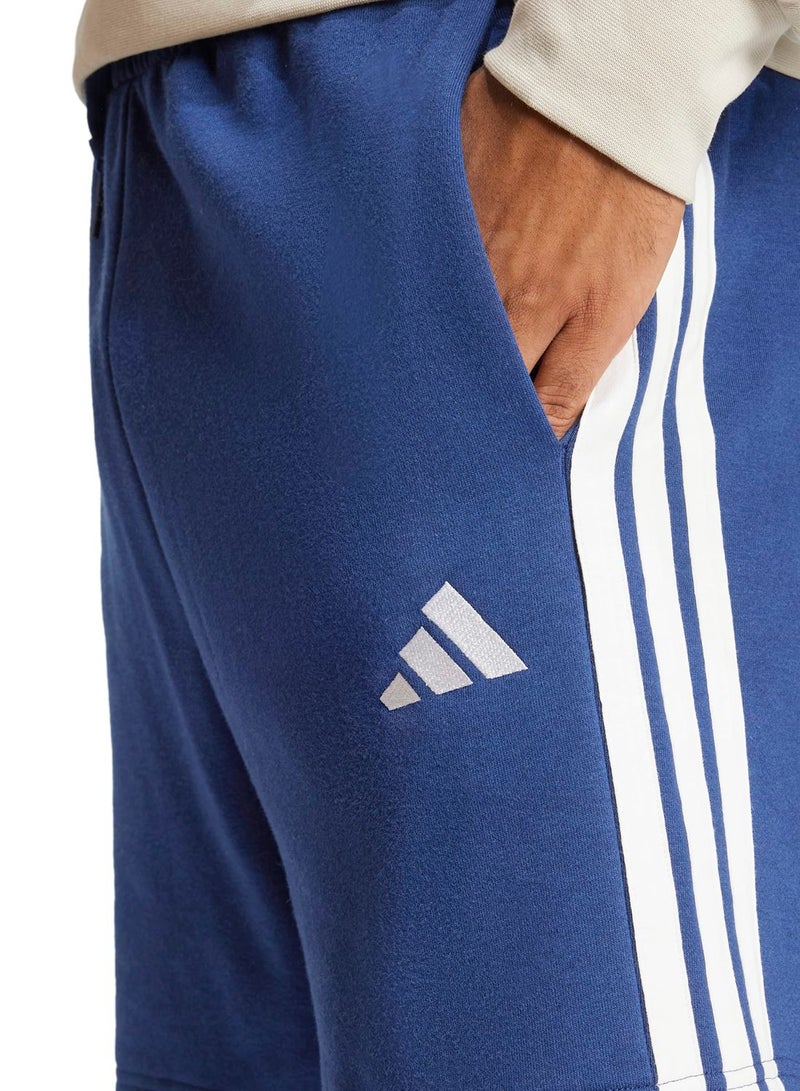 Adidas Essential 3-Stripes French Terry Shorts - Image 3