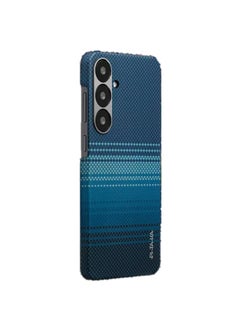 PITAKA Galaxy S25 Magsafe Case Aries Tactile Woven Cover / Ultra Slim / Raised Camera Lip / Woven Touch / Drop and Damage Protection / Durable Back Cover - Moonrise  - Image 3