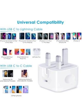 iPhone 20W Charger 【Apple MFi Certified】 USB C Plug Fast Charge and USB C to Lightning Cable 2M PD Power Adapter Compatible with iPhone 13 Pro Max 13 12 SE2020 11 XR XS Max X 8 Plus iPad Pro Air Mini - pzsku/Z0D4D47E753171D8286C1Z/45/_/1739487240/fc36e7a9-0fdf-4afd-9eb2-7d71ee3a676e