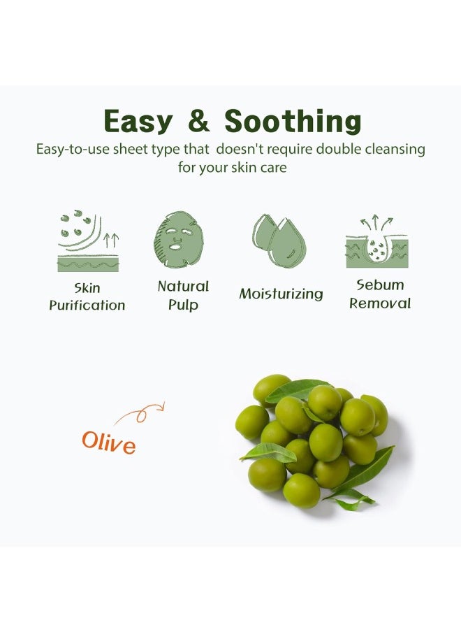 Purederm Olive Collagen Mask 18gm Pack of 2