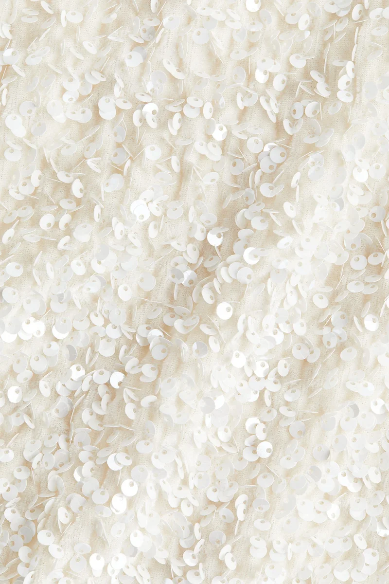 H&M Sequined A-line dress