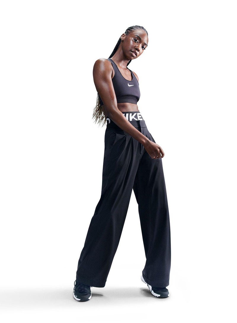 Nike حمالة صدر رياضية نسائية قابلة للتعديل من نايك سويش عالية الدعم بدون حشوة - Image 4