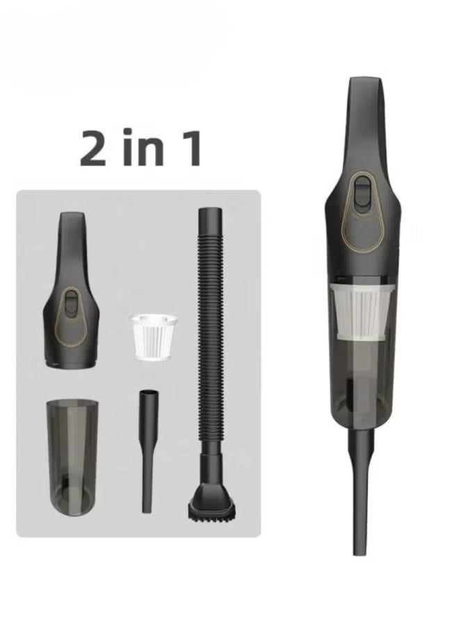 Denx Cordless Handheld Vacuum Cleaner, Portable Vacuum Cleaner For Home And Car With Rechargeable Battery, 120W Fast Charging, Handheld For Deep Cleaning In Kitchen, Pet Hair And Car, 5000Pa Suction Power - Image 1