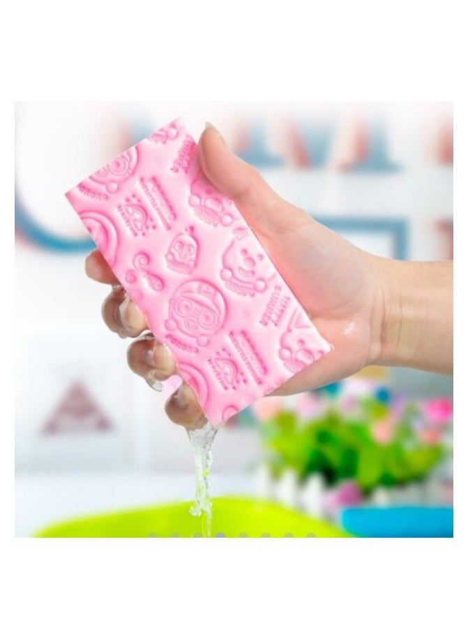 3 pcs Bath Body Sponge Loofah - Body Brush for Shower Exfoliation, Scrubbing and Back and Full Body Massage - Bath Loofah for Deep Cleansing and Dead Skin Removal - Body Scrubber for Men and Women - Long Lasting and Easy Skin Care Spa Massage Tool - Image 4