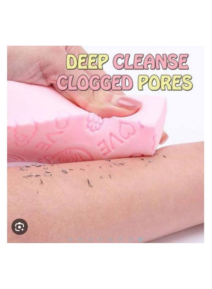 3 pcs Bath Body Sponge Loofah - Body Brush for Shower Exfoliation, Scrubbing and Back and Full Body Massage - Bath Loofah for Deep Cleansing and Dead Skin Removal - Body Scrubber for Men and Women - Long Lasting and Easy Skin Care Spa Massage Tool - Image 2