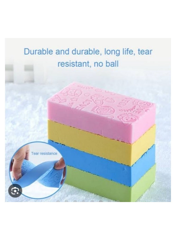 3 pcs Bath Body Sponge Loofah - Body Brush for Shower Exfoliation, Scrubbing and Back and Full Body Massage - Bath Loofah for Deep Cleansing and Dead Skin Removal - Body Scrubber for Men and Women - Long Lasting and Easy Skin Care Spa Massage Tool - Image 3