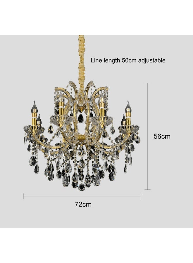 Hummer Chandelier candlestick, 56 L, diameter 72cm E14*8L - Image 3