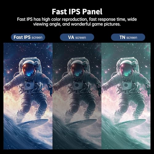 KTC 24.5 Inch 400Hz Gaming Monitor, FHD 1080P 240Hz Computer Monitor, Fast IPS, FreeSync/G-Sync Compatible, HDR400, DisplayPort x2 HDMI x2, VESA, Tilt Adjustable,H25X7 - Image 4