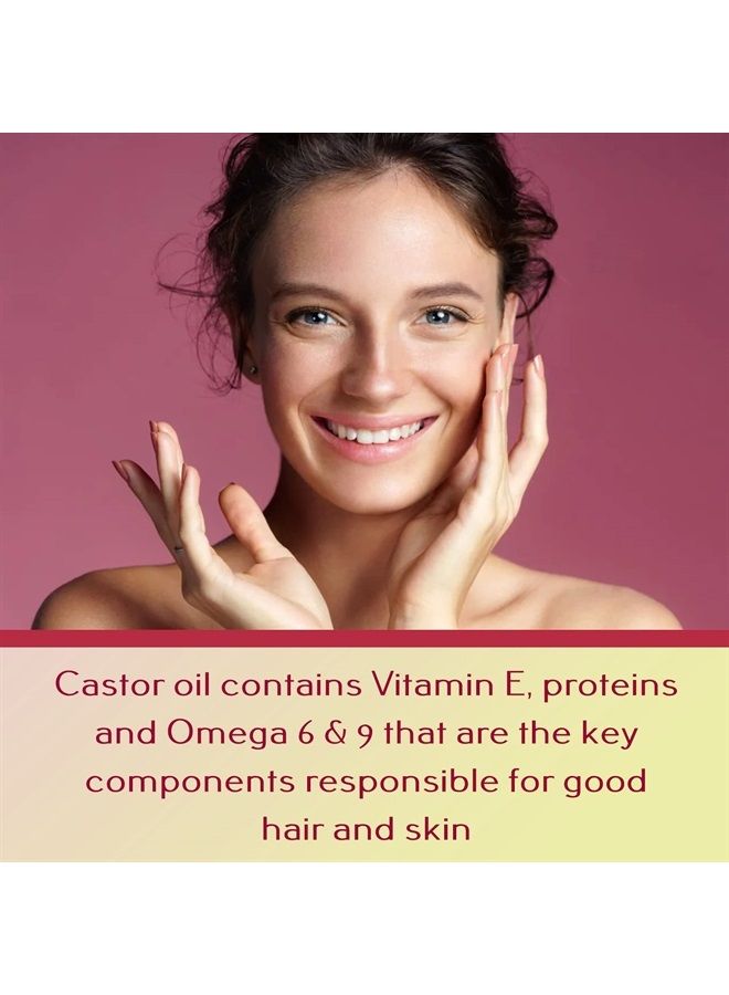 Soapeauty Cold Pressed Castor Oil |100% Pure Natural Castor Oil Promotes Healthy Skin & Hair | Thickens Eyebrows & Lengthens Eyelashes | 7 lbs - Image 4
