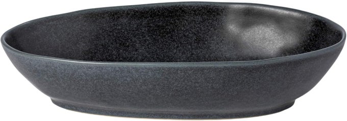 CERAMIC 1225 X 675 OVAL BAKER LIVIA COLLECTION MATTE BLACK OVEN DISHWASHER SAFE BAKEWARE FOOD SAFE GLAZING RESTAURANT QUALITY DINNERWARE