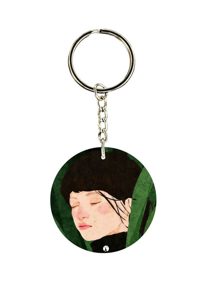 RKN One Side Printed Keychain