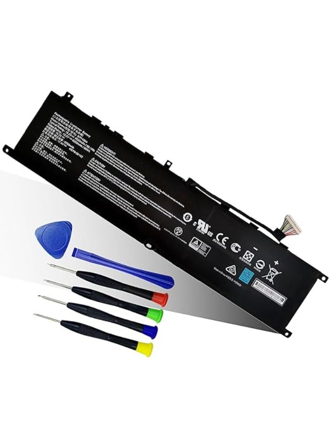 Maximum Capacity 99.99Wh Laptop Battery (BTY-M6M) - Replacement for MSI GS66 Stealth, GE66/GE76 Raider, WS66, Dragon Tiamat Series - Ultimate Power for Gaming - Image 1