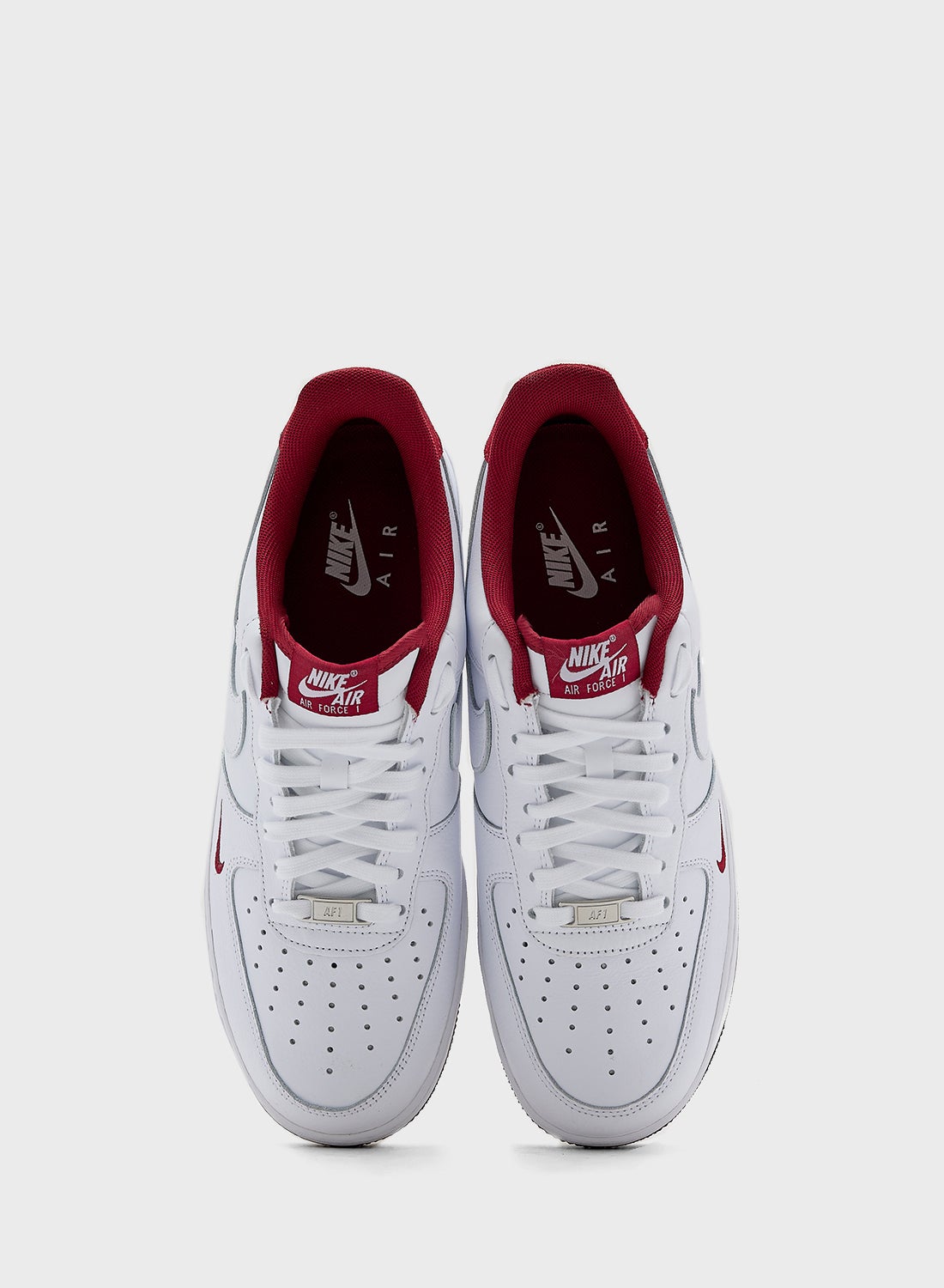 nike air force 1 07 white noble red