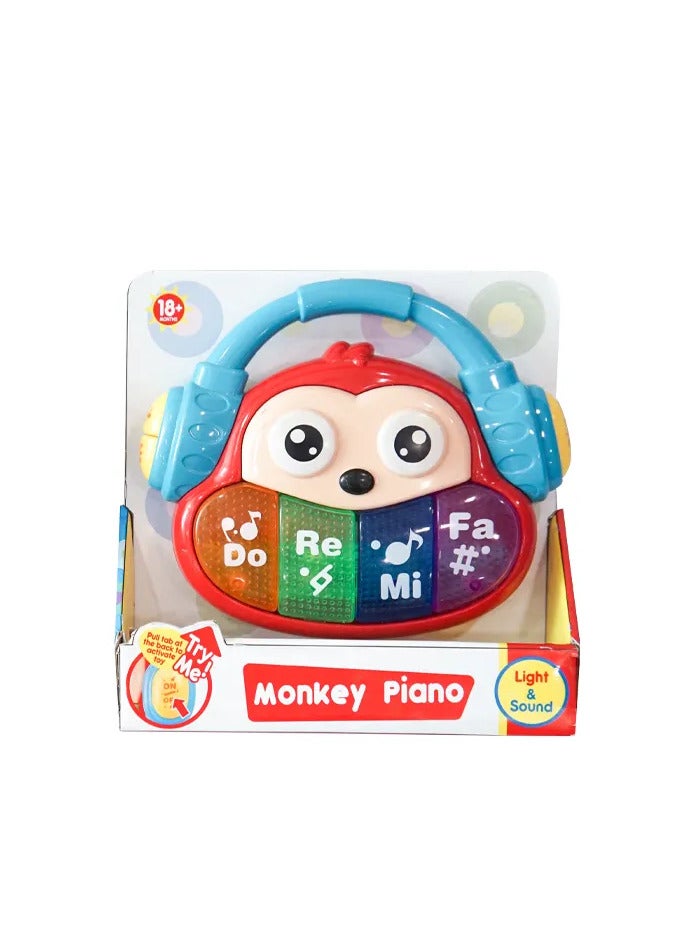 Monkey piano for kids 