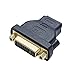 DTech DTECH DVI Female to HDMI Female Adapter HDMI to DVI-I Converter Bi-Directional 24+5 Port 4K 1080p Video for Computer  - Image 2