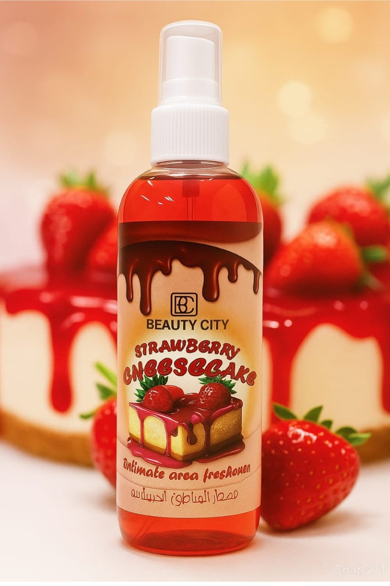 Beauty City Strawberry and Cheesecake Intimate Area Fragrance