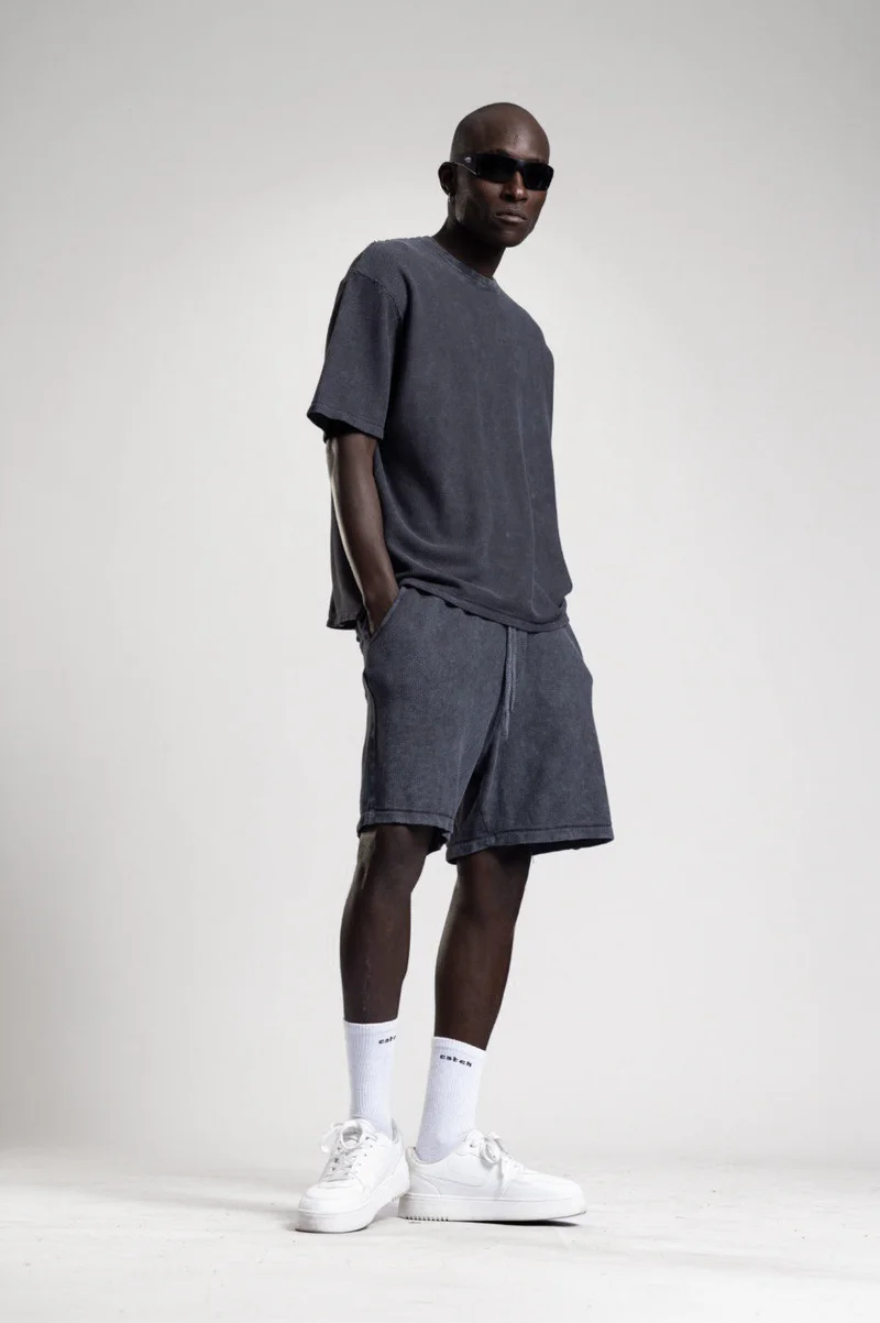 Catch Washed T-Shirt & Shorts Set