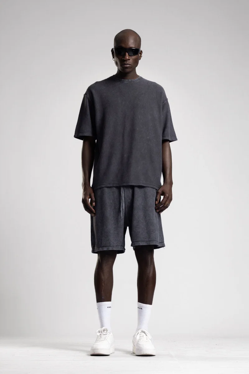 Catch Washed T-Shirt & Shorts Set