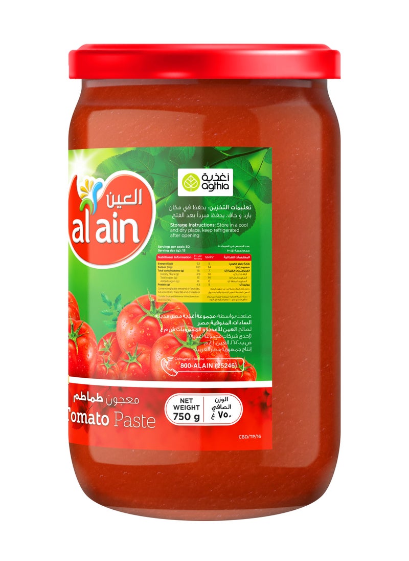 Al Ain - Tomato Paste Twin Pack 2 x 750g - Image 1