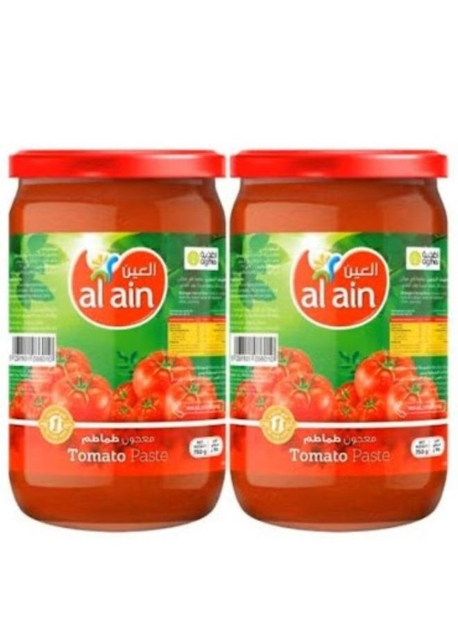 Al Ain - Tomato Paste Twin Pack 2 x 750g - Image 1