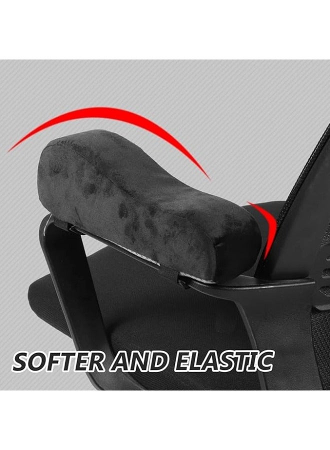general 1 Pair Desk Chair Pads Office Chair Accessories Cushion Computer Chair Arm Pads for Chairs Gaming Arm Rest Dressing Chair  - Image 2