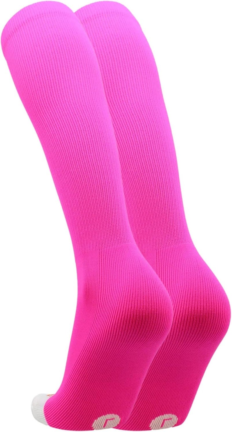 MadSportsStuff Baseball & Softball Socks for Boys, Girls, Men & Women Over the Calf Tall Socks Youth & Adults Football - Image 4