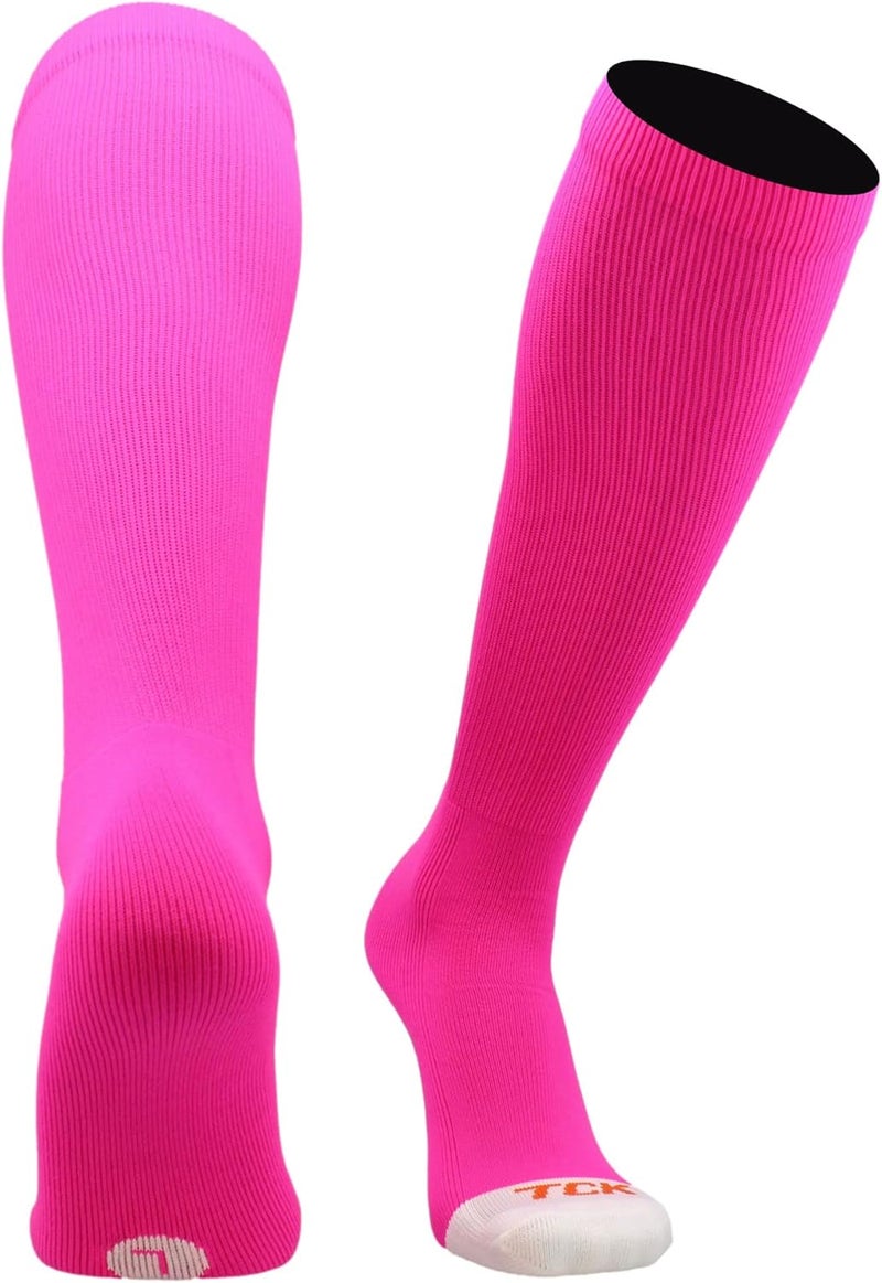 MadSportsStuff Baseball & Softball Socks for Boys, Girls, Men & Women Over the Calf Tall Socks Youth & Adults Football - Image 1