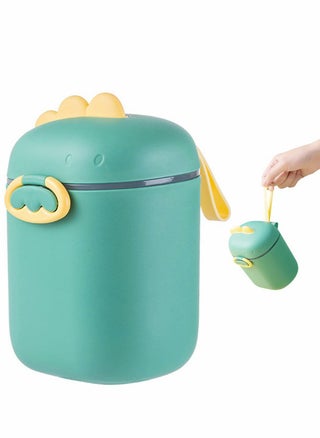 Milk Powder Dispensing Container, Baby Formula Airtight Storage Box, Portable Cute Can, Food Seal Container for Fruit Snacks Green, 800ml - pzsku/Z0D4E909C63795D5E4B2FZ/45/_/1698645760/cce440f6-1fa9-4bc3-ad8e-698f2d08f873