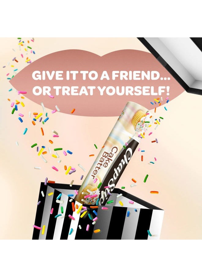 chapstick Cake Batter Limited Edition Flavored Lip Balm Tubes - 0.15 Oz (Pack of 3)  - Image 5