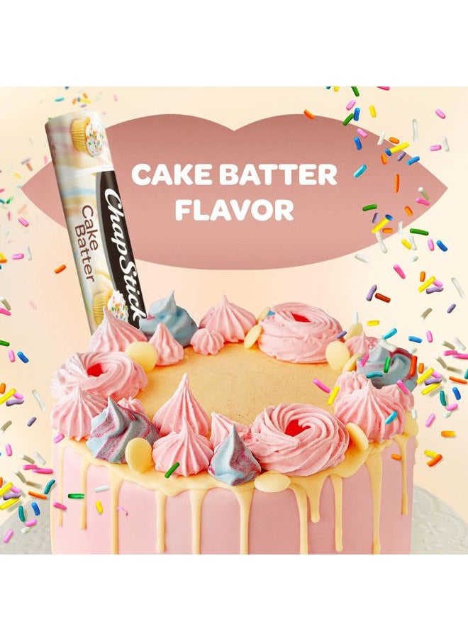 chapstick Cake Batter Limited Edition Flavored Lip Balm Tubes - 0.15 Oz (Pack of 3)  - Image 3
