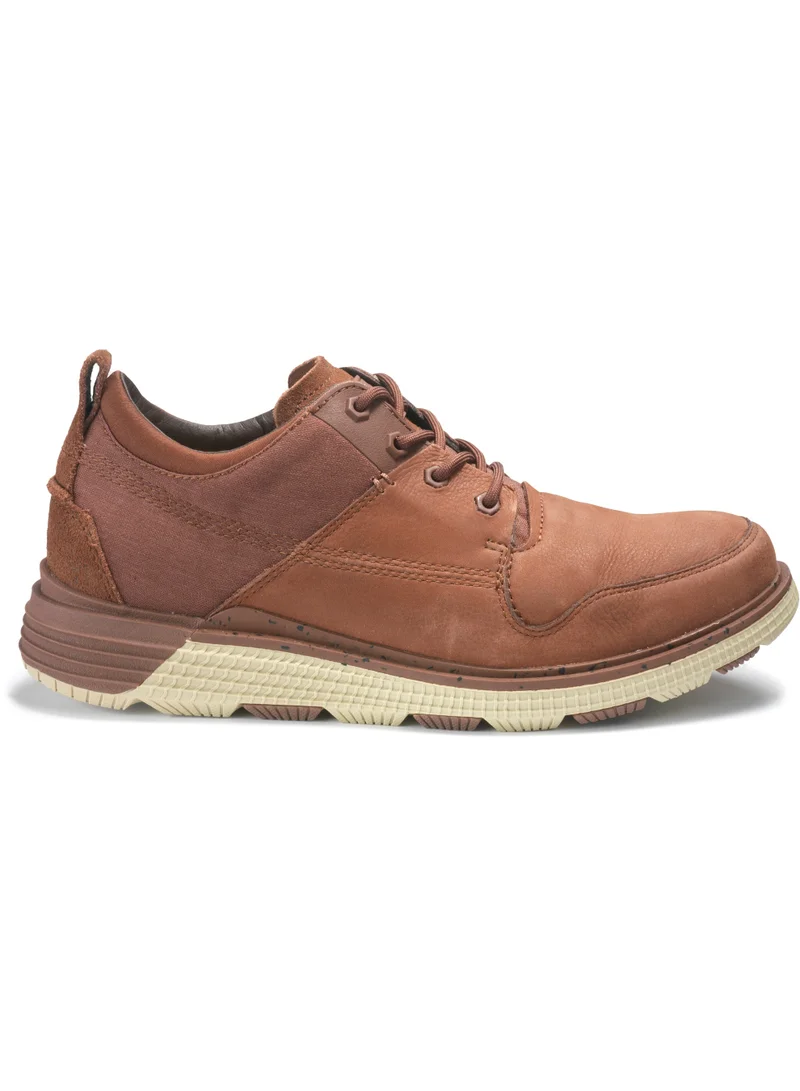 Caterpillar CAT Drive20 Cappuccino Leather Lace-Up Sneakers