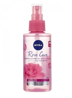 Nivea Organic Rose Water Hydrating Face Mist Clear 150ml  - Image 1