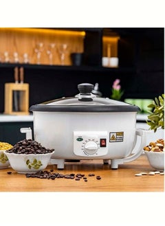 Generic Popcorn Maker & Coffee Roaster Machine Electric , 2-in-1 800W Coffee and Popcorn Maker, 400g Capacity with Adjustable Timer & Temperature Control for Home Roasting  - Image 2