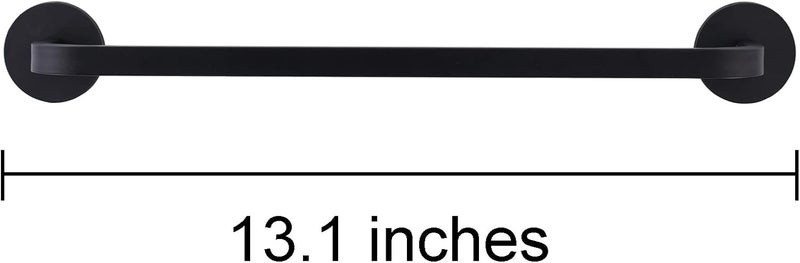 LEKUSHA 2 Pieces Magnetic Towel Bar for Refrigerator, Magnetic Towel Holder Towel Hook Hanger for Fridge, Kitchen Stove, Oven, Dishwasher, Sink Laundry Washing Machine Black - Image 4