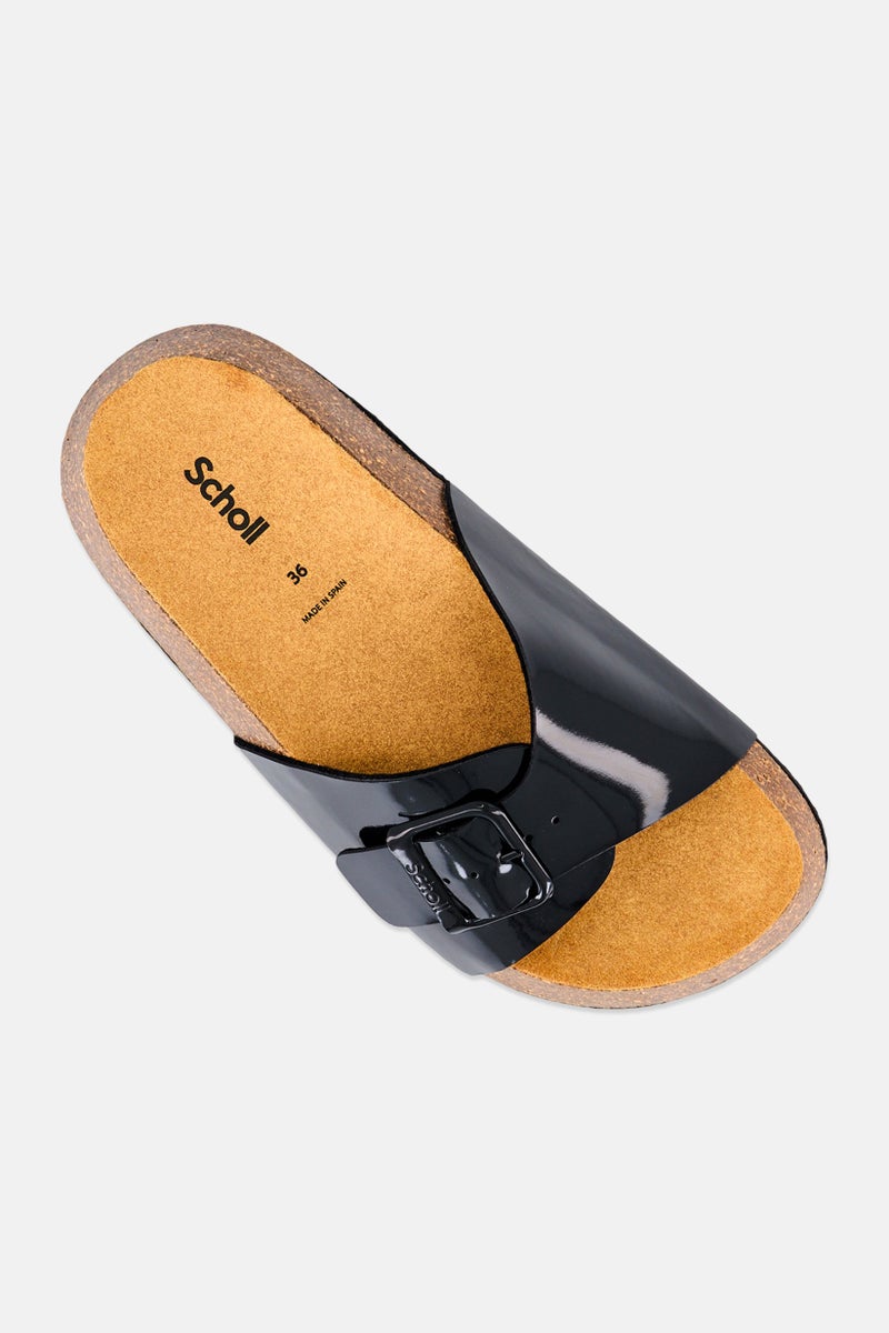 Scholl صنادل كاثلين القابلة للتعديل للنساء، سوداء - Image 2