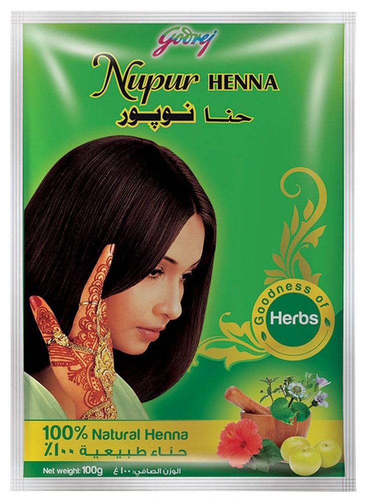 Godrej Nupur Henna 100% Natural Henna 200g  - Image 4