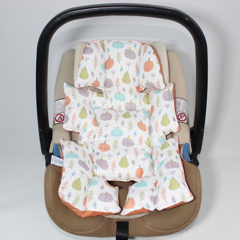 Atölye Eda Muslin Stroller Cover Cushion Pouch 3 Pieces - Image 3