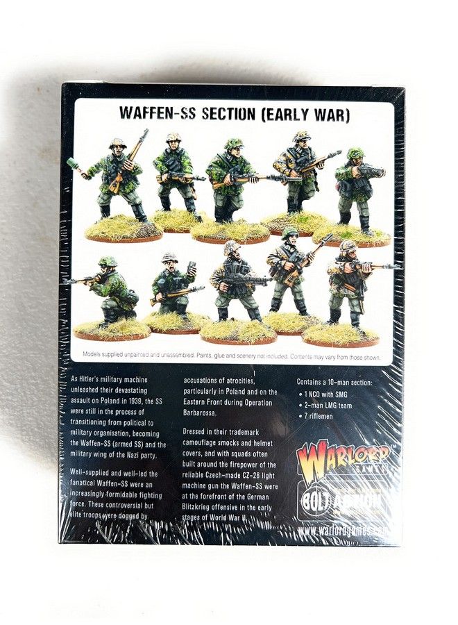 WARLORD GAMES Bolt Action: Early War Waffen Ss Squad - Image 3