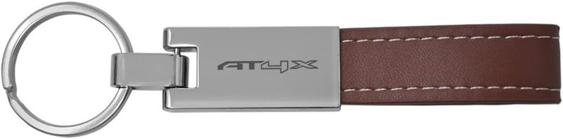 SR1 Performance GMC AT4X Leather Keychain