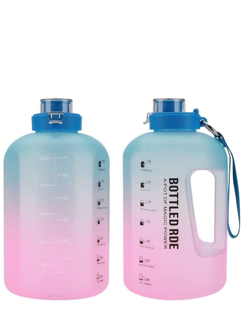 Gallon Water Bottle with Synthetic Free Incentive Large Jug With a capacity of 2.2 litres BOTTLE-52